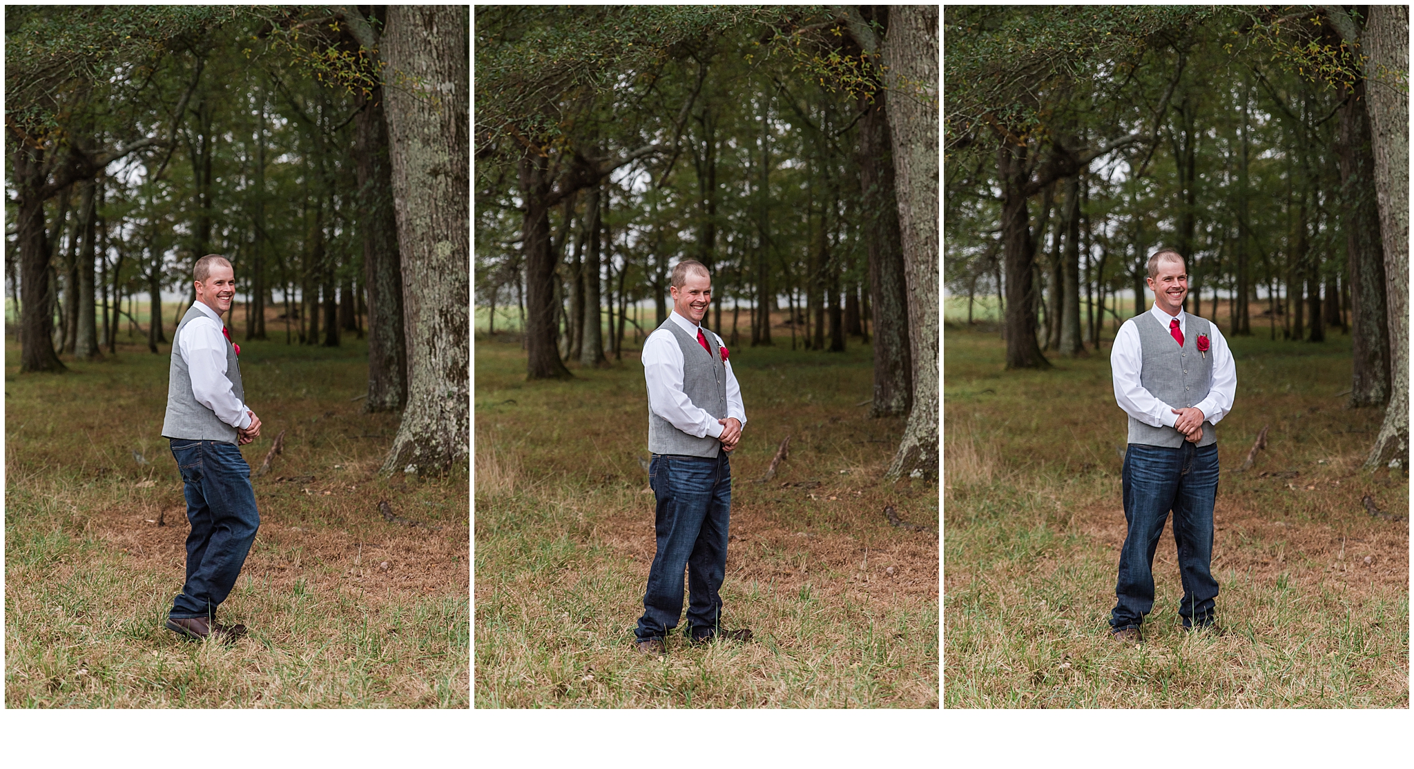 First looks during a Tennessee Farm Elopement.