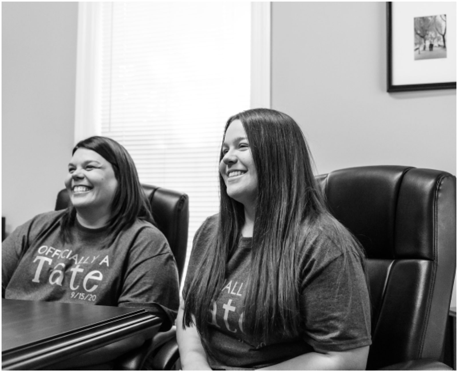 Sitting in the lawyers office for Katie's Murfreesboro, TN adoption