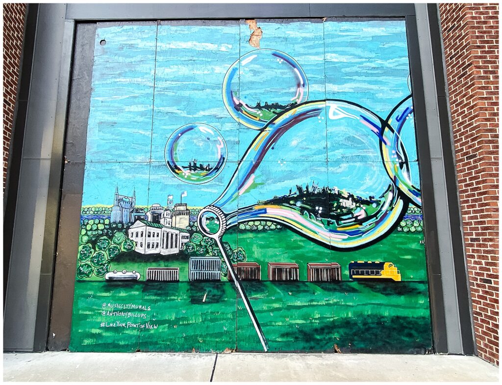 Bubbles at Capitol View mural